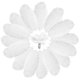 thumbnail image 1 of 15 piezas de plumas de avestruz blancas, plumas blancas naturales, (15-20 cm) plumas blancas grandes, juego de plumas de avestruz naturales para manualidades, diseño artístico, decoración, 1 of 7