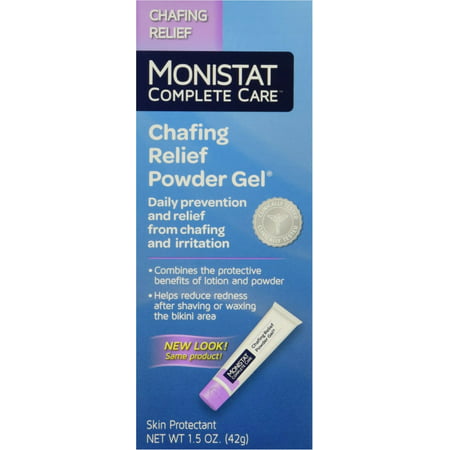 MONISTAT Complete Care Chafing Relief Powder Gel 1.5 oz (Pack of