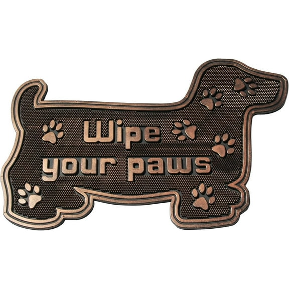 A1HC Rubber Pin Doomat for Outdoor and Indoor, Wipe your paws Beautifully Copper Finish Entance Mat - 18"X30"