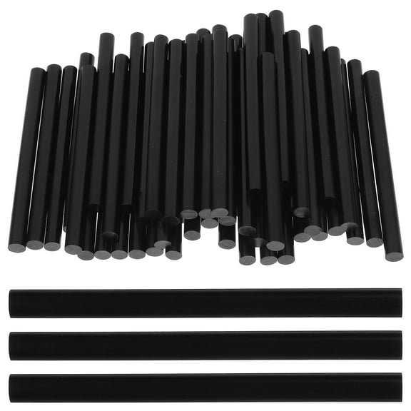 WHAMVOX 50pcs Hot Glue Sticks Bulk Long Glue Sticks Hot Melt Multi-use Adhesive Glue Stick For Diy Crafting Tool Kit Adhesive Hot Glue Sticks