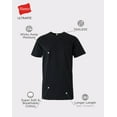 thumbnail image 2 of Hanes Big Tall T-Shirt 4-Pack Men's Crewneck Ultimate  Man Cool Comfort FreshIQ, 2 of 6