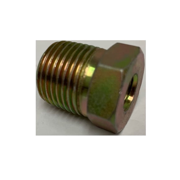 Tuyau 1/2 Pouces NPT Mâle vers M10 M10X1.5 Femelle Adaptateur Métrique Hydraulique