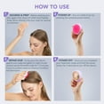 thumbnail image 2 of FOREO LUNA 4 Hair – 2-in-1 Silicone Scalp Cleansing and Hair Repair Device, Electric Scalp Cleanser, Lavender, 2 of 6