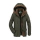 thumbnail image 1 of Sonducket Abrigo grueso de lana cálido a prueba de viento para clima frío extremo, chaqueta de invierno de talla grande 5Xl 6Xl Abrigos y chamarras verde oscuro XL, 1 of 6