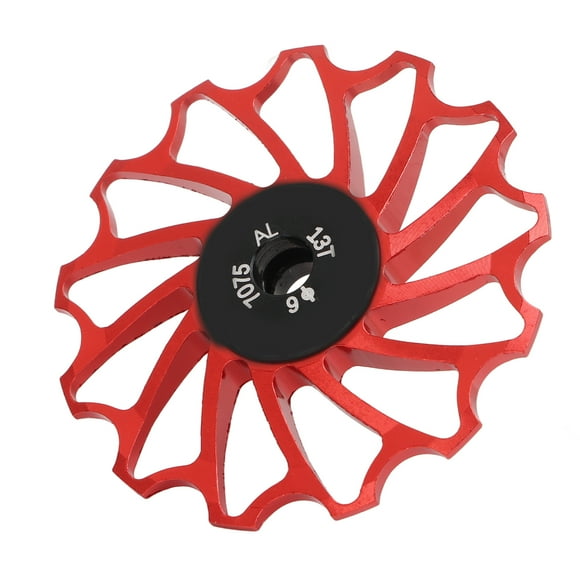 Bicycle Rear Derailleur PulleyMountain Bike Rear Derailleur Bike Guide Roller Pulley Bicycle Rear Derailleur Wheel Maximized Efficiency