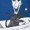 ROYAL BLUE, variant on The Nightmare Before Christmas - Boogie Crew - Men's Long Sleeve Graphic T-Shirt