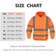 thumbnail image 5 of Sudaderas con capucha de trabajo Wefeyuv de seguridad de alta visibilidad para hombre, 5 of 7
