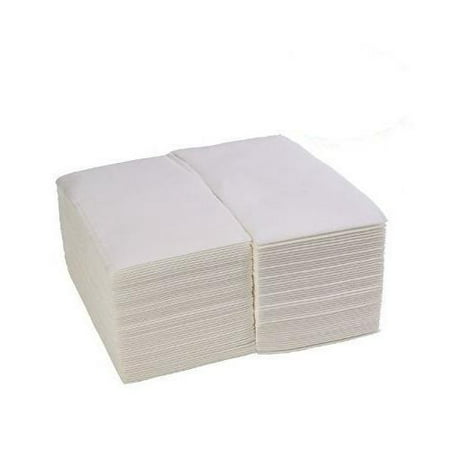 1000 Pack - Linen Feel Guest Towels Disposable Cloth Like Paper Hand Napkins Soft, Absorbent, Paper Hand Towels White Guest