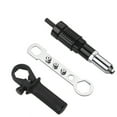 thumbnail image 2 of Momihoom Electric Rivet Nut Gun Drill Adapter Cordless Drill Electric Rivet Riveter Nut Gun Adapter Cordless Riveting Tool Kit Drill Adaptor Insert Nut Hand Tool Power Machine Accessory, 2 of 9