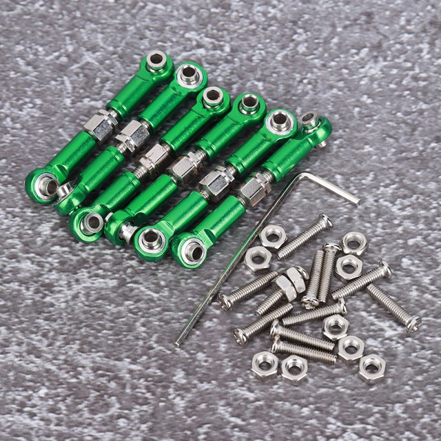 Wltoys A959B Pull Rod Upper Control Arm 6Pcs Metal Pull Rod Remote Control Car Sory For Wltoys 1 18 A959 Rc Car
