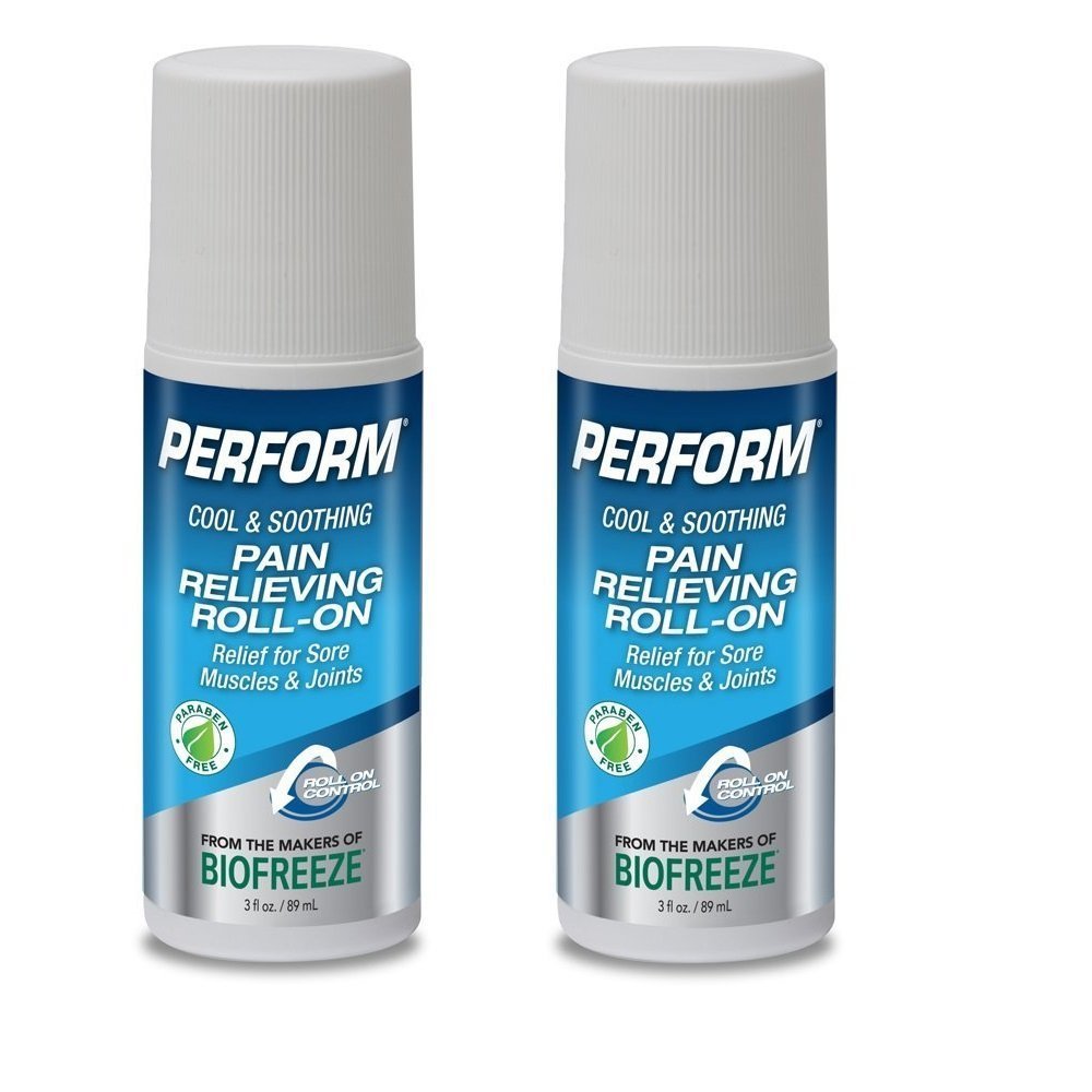 Perform Pain Relieving Gel Roll On 3 oz. 2 Pack PUSAR03, Fast