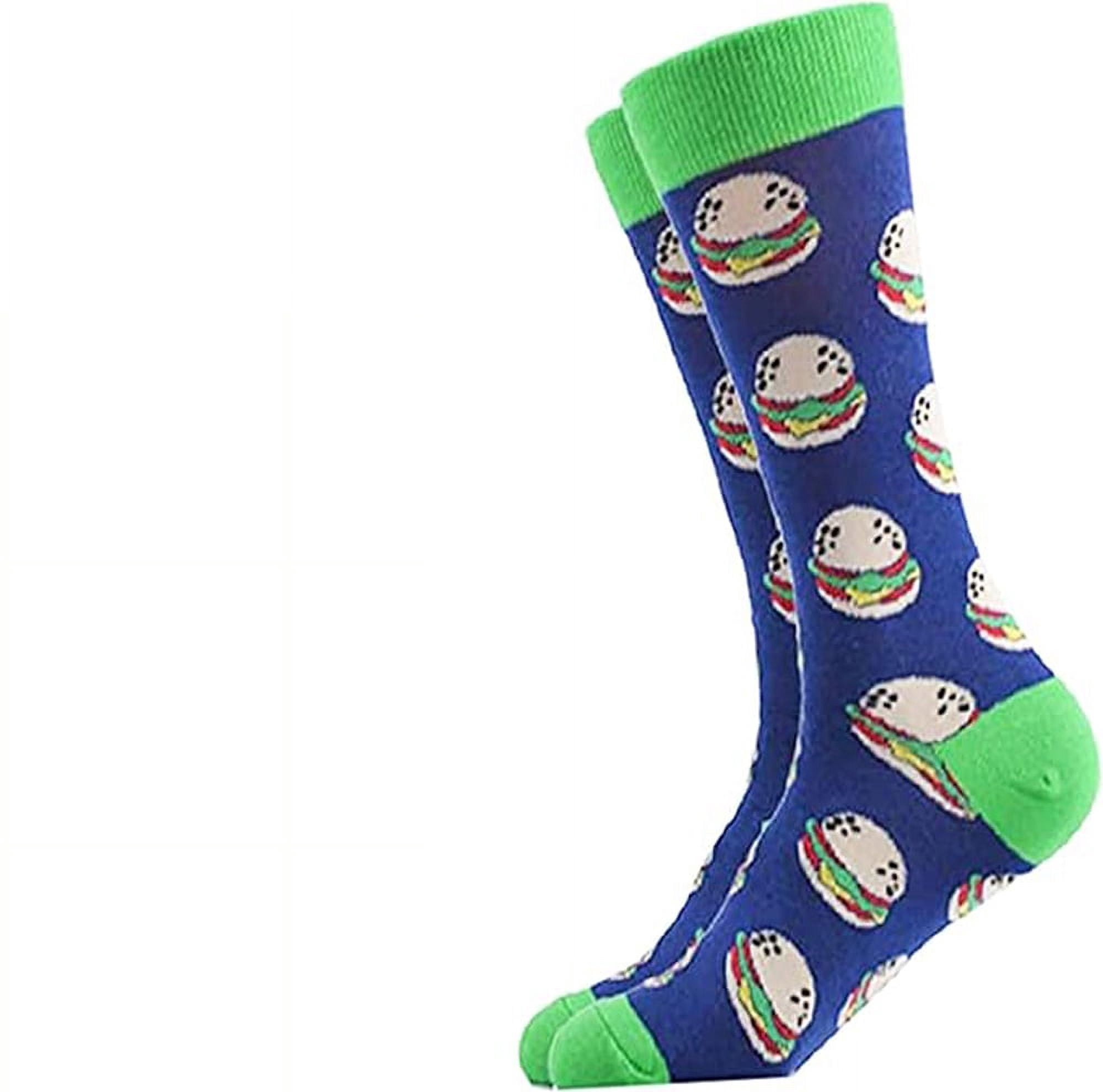 Funky Jazzy Dress Crew Socks For Both Men and Women 4 Pack