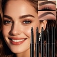thumbnail image 4 of -Ended Eyebrow Pencil With Spoolie Brush Waterproof Long-Lasting Automatic Rotating Brow Pencil For Natural Defined Brows 4 Shades, 4 of 8