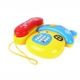 thumbnail image 3 of sweethay Color Random Children Cartoon Style Musical Birthday Telephone Toy Gift Powered Multifunctional Battery Educational Type2, 3 of 6