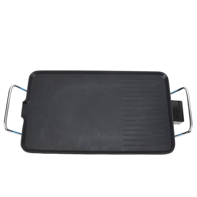 Plancha Eléctrica Pequeña, Antiadherente, Sen Humo, Multifuncional, Estufa, Plancha Plana Para Barbacoa Interior