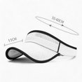 thumbnail image 4 of SAWOBUUN Sun Visor Hat Mesh Breathable Outdoor Sport Cap Adjustable Lightweight Golf Tennis Baseball Cap for Women Men, 4 of 5