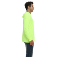 thumbnail image 3 of Zfeel Men’s Lightweight Dry Fit Hooded Pullover Hoodie, Hi Vis Workwear 2 Pack Safety Neon Yellow Sweatshirt, Size M, 3 of 5