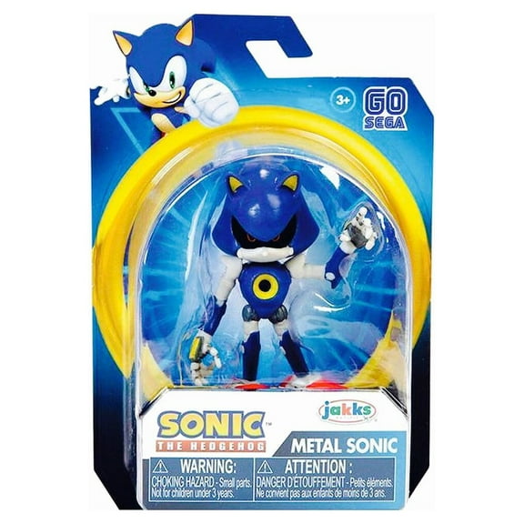 Sonic The Hedgehog Wave 1 Modern Metal Sonic Mini Figure