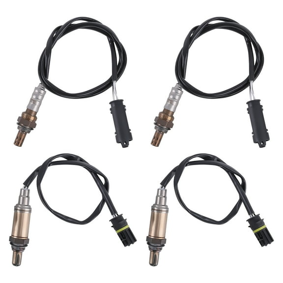 Maxpeedingrods 4Pcs O2 Oxygen Sensor for BMW 323Ci 323i 325Ci 325i 325Xi 328Ci 328i 330Ci 330i 330Xi, 11781433940 11781742050 2344672 2344683