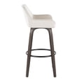 thumbnail image 5 of Daniella 30" Fixed-Height Bar Stool, Bar Chairs, Swivel Bar Stools, Bar Stools Set of 2, 5 of 6