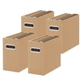 thumbnail image 1 of Organizador de archivos Oterri, paquete de 4 unidades, caja plegable tamaño carta, 1 of 6