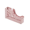 thumbnail image 2 of Tape Dispenser with Non-Slip Base Smooth Roller Cutter for Adhesive Tape Application, Pink, 2 of 8