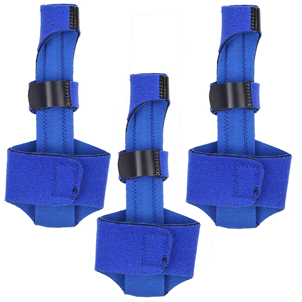 Tissouoy 3pcs Finger Splint Immobilizer First Aid Medical Thumb Support