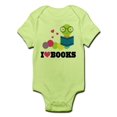 thumbnail image 1 of CafePress - Bookworm I Heart Books Infant Bodysuit - Baby Light Bodysuit, 1 of 1