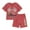 Cars, red, variant on Disney Mickey Mouse Infant Baby Boys French Terry T-Shirt and Shorts Outfit Set