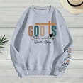 thumbnail image 3 of God Is Still Waiting Your Story Sweatshirts for Women Long Sleeve Crewneck Christian Graphic Sweatshirt Pullover Tops, 3 of 4