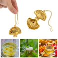 thumbnail image 5 of Lubelski Tea Infuser with Hook Reusable Stainless Steel Cute Seashell Shaped Loose Tea Infuser Teapot Accessories, 5 of 5