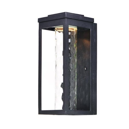 

Maxim 55904WGBK Salon LED 1-Light Outdoor Wall Black