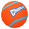 thumbnail image 5 of Chuckit! Tennis Dog Ball Durable Rubber Fetch Toy For Dogs, Medium 2.5", For Breeds 20-60 lb, Pack of 4, Orange, 5 of 7