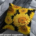 thumbnail image 2 of Castle Fairy Golden Sunflower Fabric by the Yard 2 Yards,Rustic Flower Room Decor Fabric by the Yard,Spring Graden Sewing Fabric,Ultra Soft Home Decor, 2 of 6
