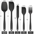 thumbnail image 1 of Spatula Set Silicone Nonstick Scraper Kitchen Baking Cooking 6 Piece Gift New, 1 of 7