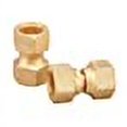 thumbnail image 3 of Minimprover 2 PCS Brass 3/8" Female Flare Swivel Adapter, Swivel Nut, Tube Fitting, Valve Connector, 3 of 4