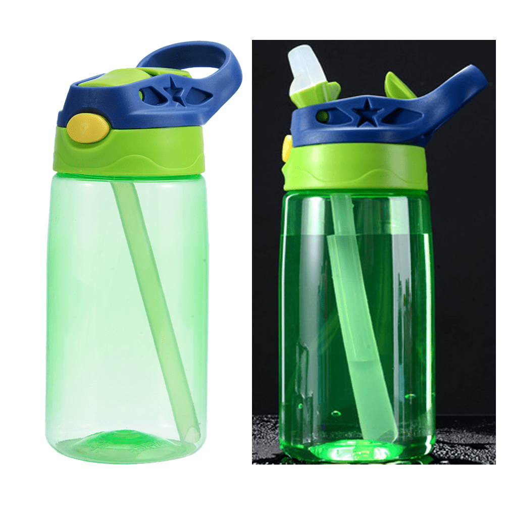 Kids Water Bottle with Straw Lid & Handle, 4 Pack 16oz Personalized Water  Bottles Bulk, Dishwasher S…See more Kids Water Bottle with Straw Lid 
