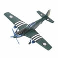 thumbnail image 1 of 1:48 escala Fighter Model Assembly Gift estar Verde Sunnimix Aeronave en miniatura, 1 of 4