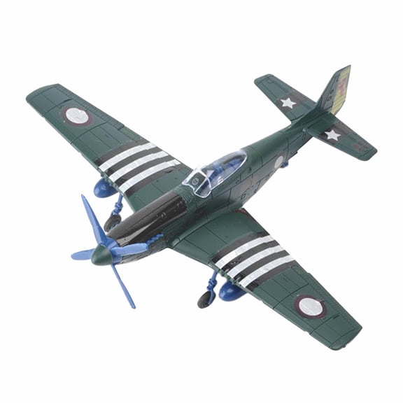 1:48 escala Fighter Model Assembly Gift estar Verde Sunnimix Aeronave en miniatura