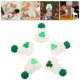 thumbnail image 2 of 20pcs mini gorras de tejer Saint Patrick Mini Hats Saint Patrick Mini Caps para hacer bricolaje, 2 of 4