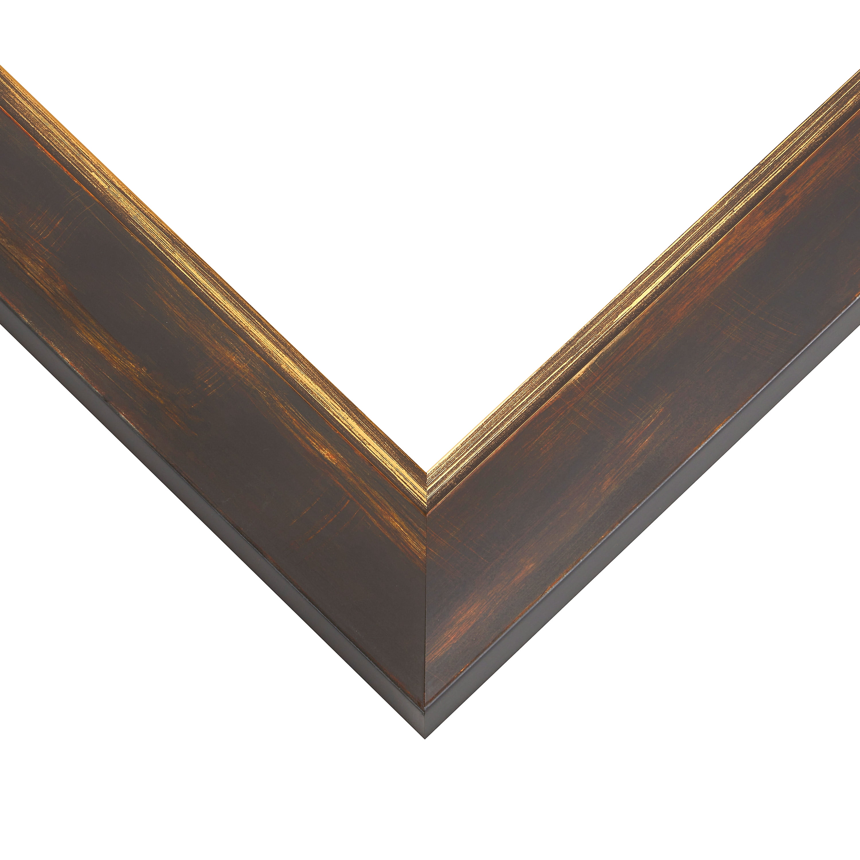 Craig Frames Aristocrat, 22x28 inch Gold and Copper Picture Frame Matted for a 18x24 Photo
