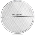 thumbnail image 1 of 1pc, Restaurant-Grade Aluminum Pizza Baking Screen, Perfect For Pizzerias & Restaurants, Evenly Bakes Pizza & Shortens Bake Time! Seamless Aluminum Pizza Screen, Baking Tools, Kitchen Gadgets, Kitche, 1 of 4