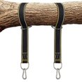 thumbnail image 5 of Kit de correas colgantes para columpio de árbol de hamaca al aire libre, 5 pies con 2 mosquetones de bloqueo y 2 protectores de árboles, para columpios y hamacas, 5 of 5