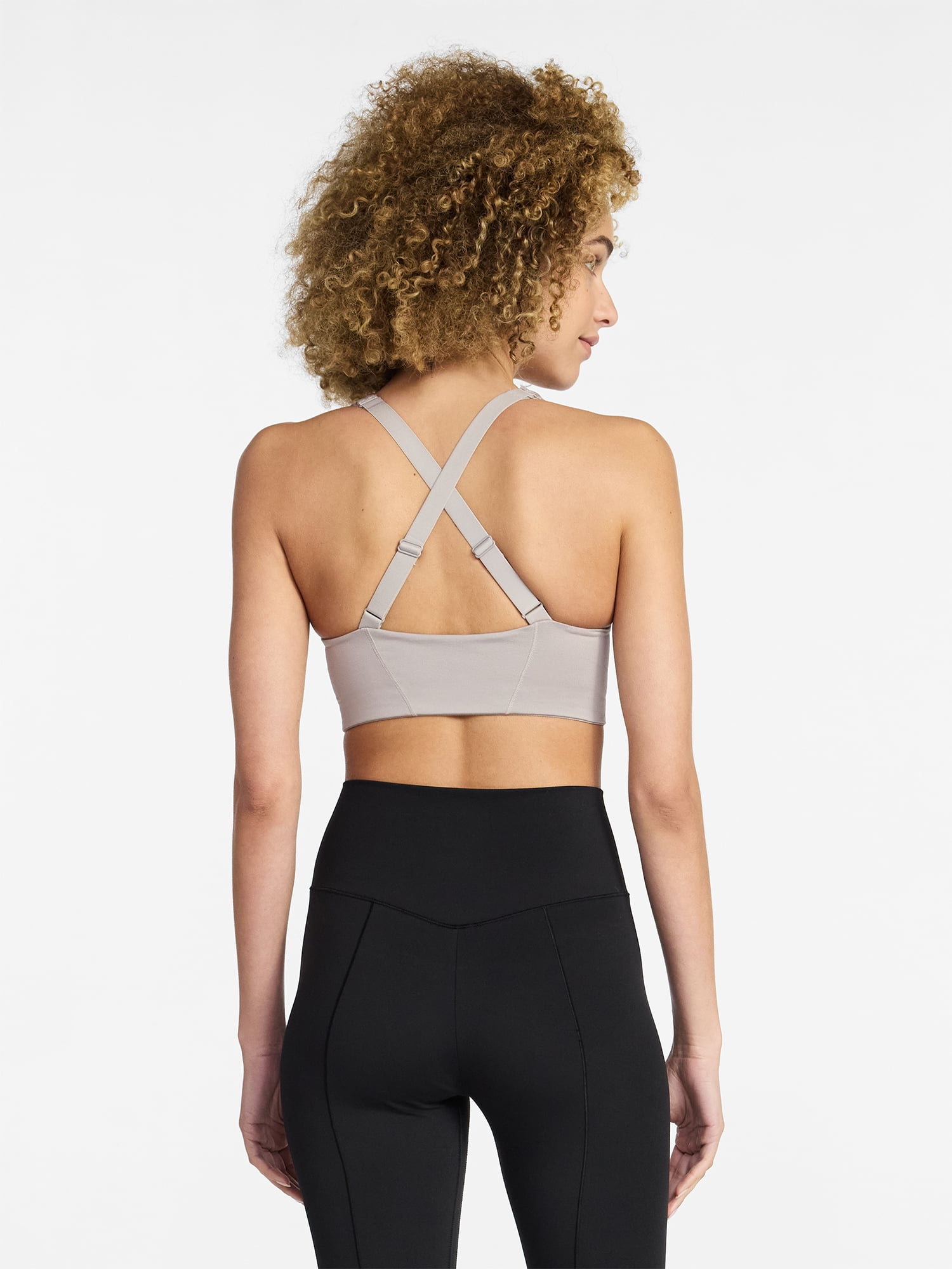 Avia Women's High Support Zip Front Sports Bra, Sizes XS-XXXL