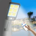 thumbnail image 1 of Xihbxyly Aplique Solar de Pared para Exterior, Led con Sensor de Movimiento, Iluminación de Jardín Impermeable, Ángulo Ajustable, Eficiencia Energética, Ideal para Villas, Patios y Garajes, Control R, 1 of 7