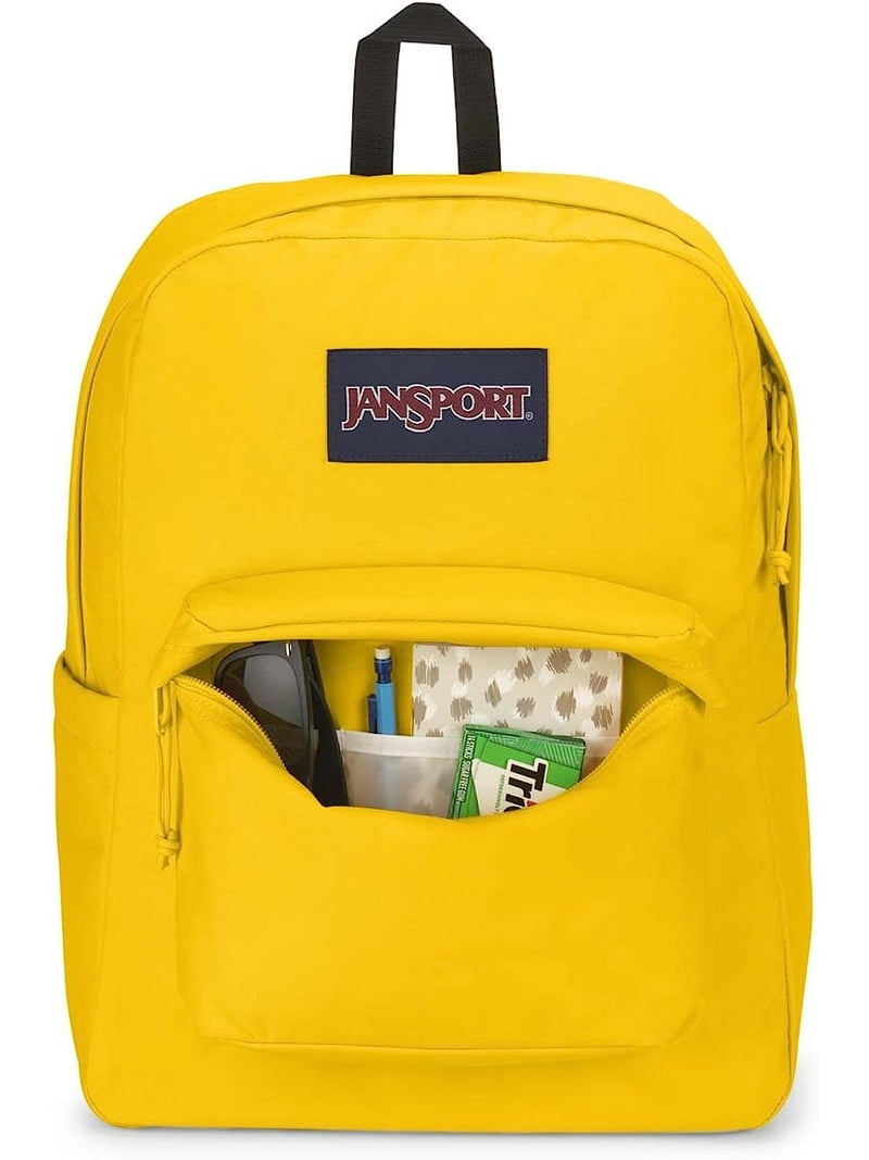 JanSport SuperBreak イエロー リュック31L Jansport Superbreak Classic Student Backpack with Pack Dimensions