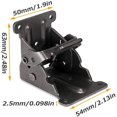 thumbnail image 2 of Soporte plegable, bisagra autoblocante con tornillos, soporte de extensión de bloqueo para patas de mesa, patas de cama, banco de trabajo, paquete de 4, 2 of 5