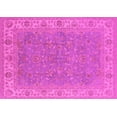 thumbnail image 1 of Ahgly Company Indoor Rectangle Oriental Pink Industrial Area Rugs, 7' x 9', 1 of 4