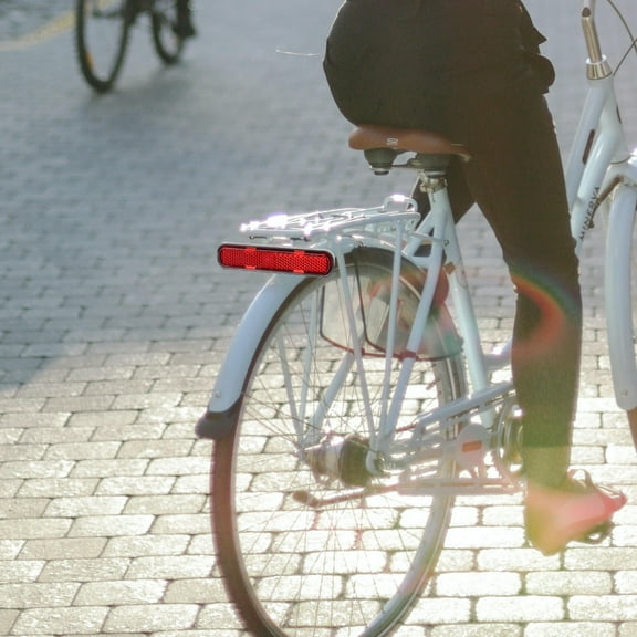 LULULION Truck Reflector Warning Device Red Plastic 10Pcs Night Warning