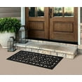 thumbnail image 3 of A1HC Outdoor Doormat 18x48, Natural Rubber, Audrey Rubber Entry Double Door Mat Ideal for Outside Entryway, Dirt Shoe Scraper, 3 of 7